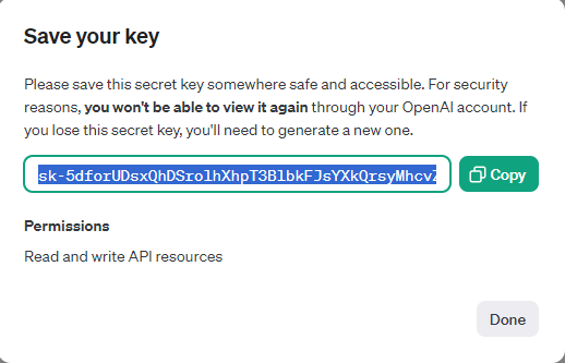 How to Get OpenAI API Key with $5 FREE credit 5 4. OpenAI secret key How to Get OpenAI API Key with $5 FREE credit