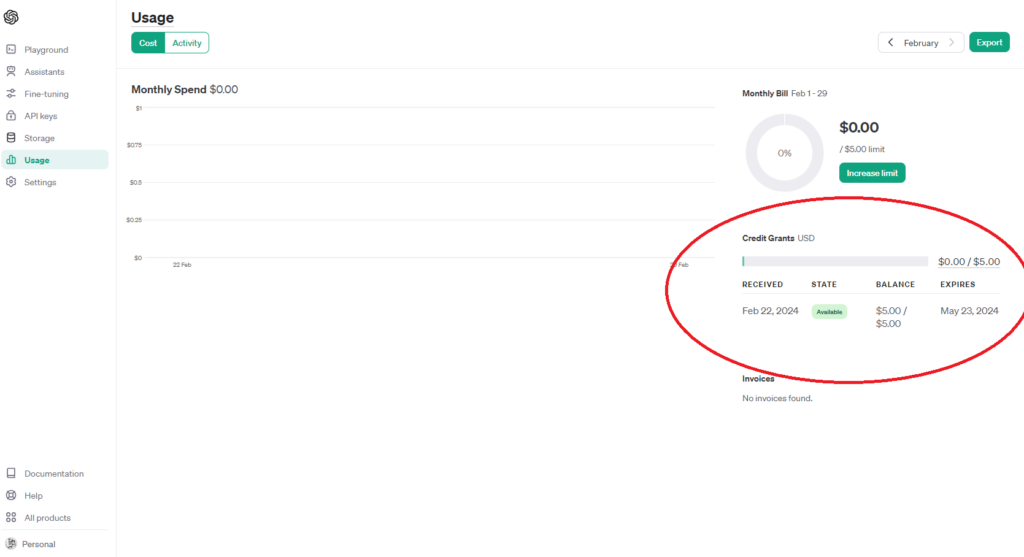 How to Get OpenAI API Key with $5 FREE credit 3 6. OpenAI 5 free credit How to Get OpenAI API Key with $5 FREE credit